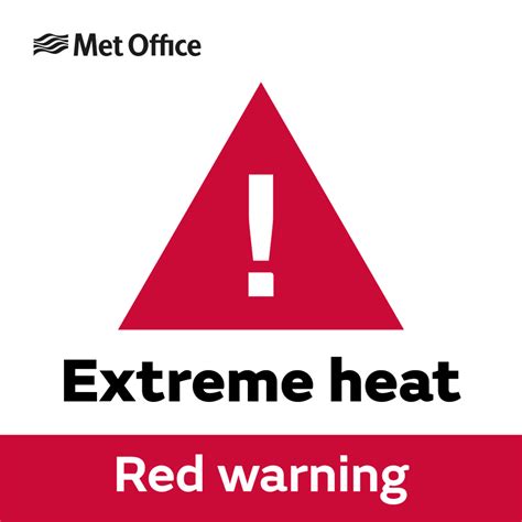 met office heat warning